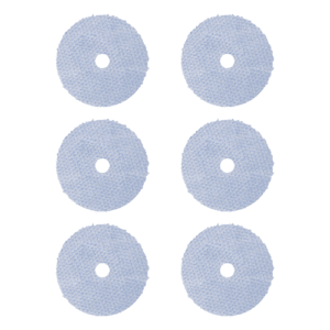 BUFF AND SHINE BLUE/WHITE 100% KNITTED WOOL BLUE FOAM INTERFACE