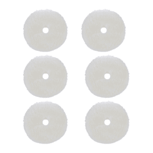 BUFF AND SHINE NATURAL 100% KNITTED WOOL BLUEBERRY FOAM INTERFACE