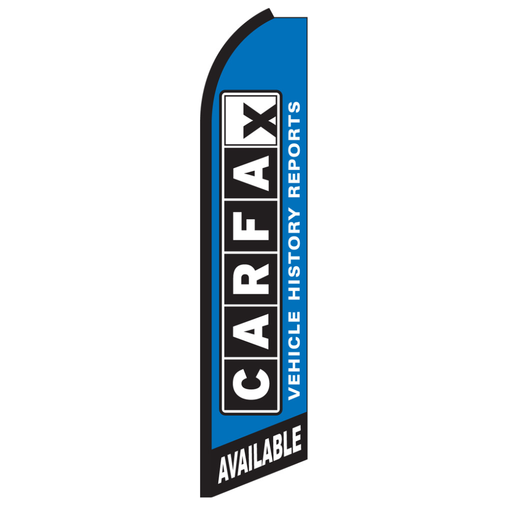 CARFAX Swooper Flag