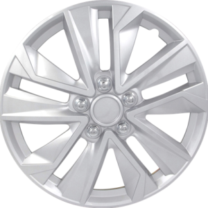 WHEEL COVER SET UNIVERSAL SILVER 16''